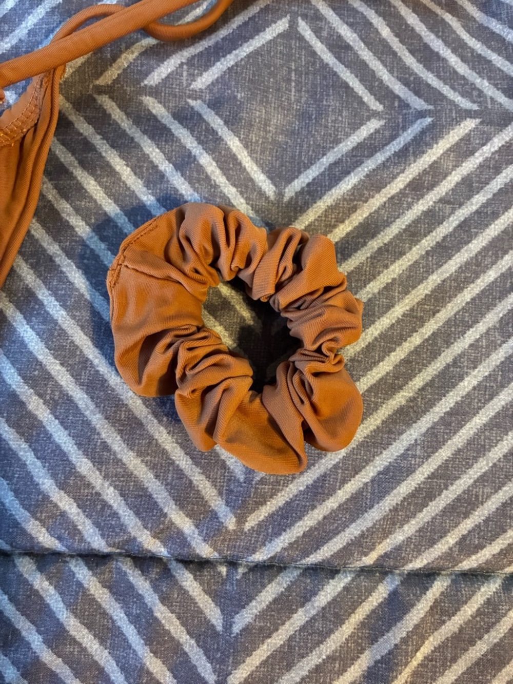 Rust Orange Triangle String Bikini Set - Picture 5 of 7